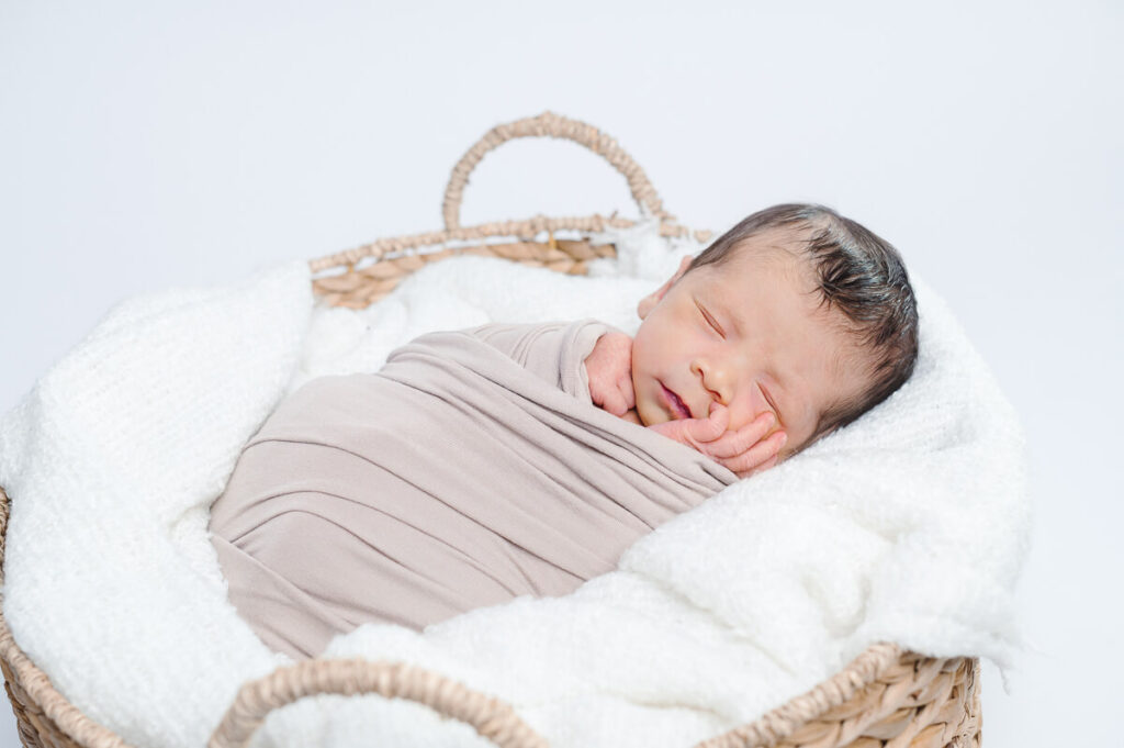 Newbornshooting zu Hause