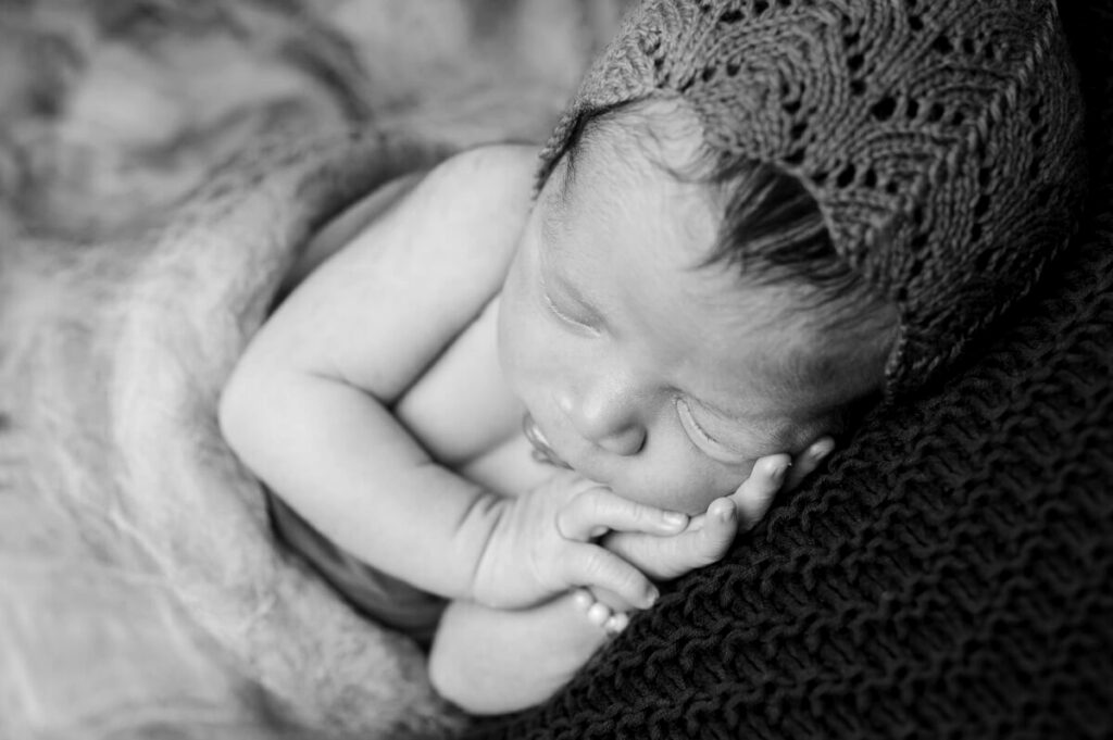 Newbornshooting zu Hause